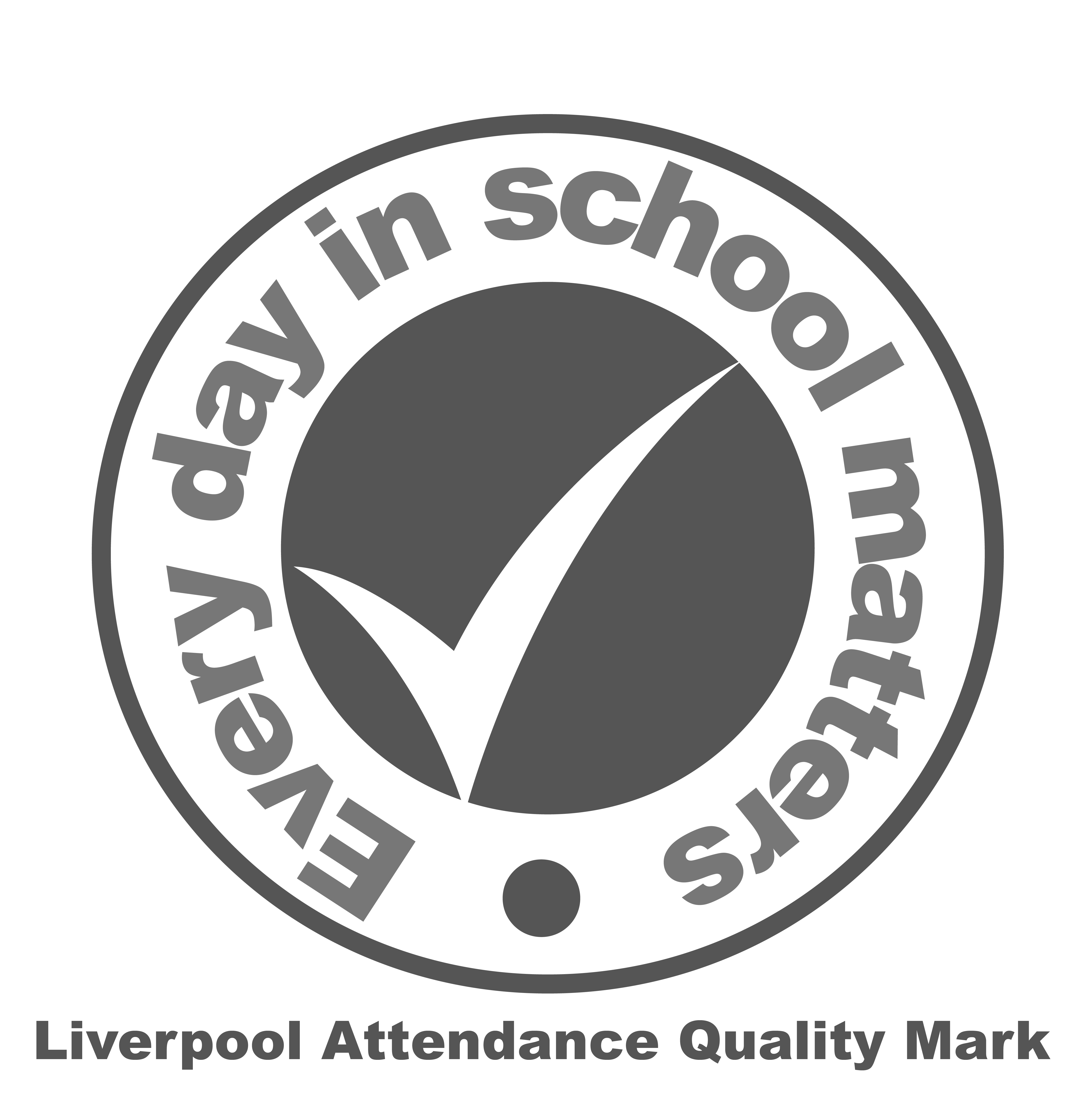 We have been awarded the GOLD Liverpool Attendance Mark