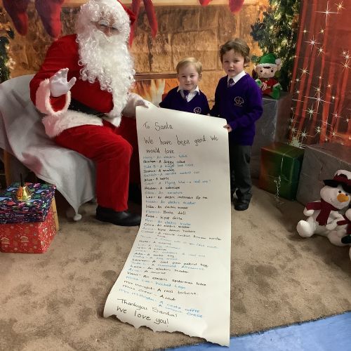 Santa's Grotto Visit