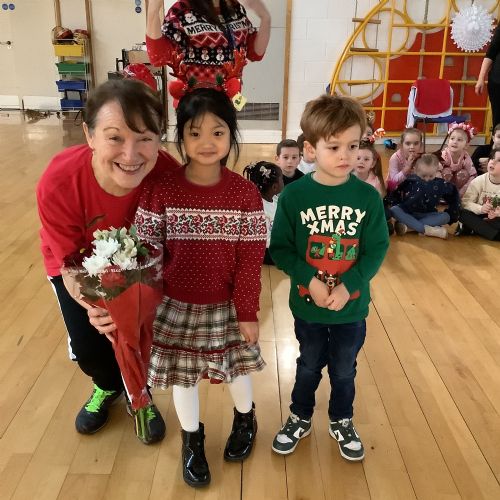 Christmas Dancing with Mrs Neil