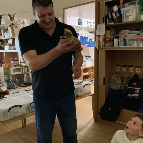 Close encounters of the reptile kind in RG