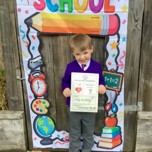 First Day at School - RG