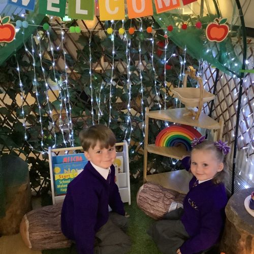 RG: Settling into our new class!