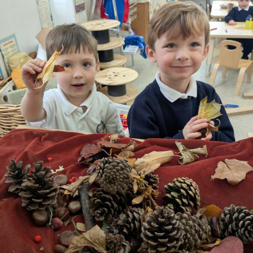 Autumn Treasure Table