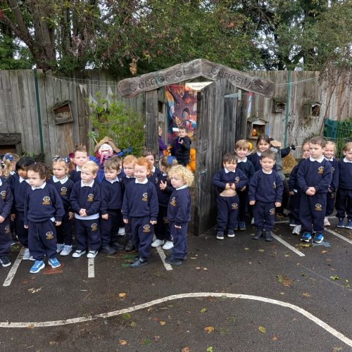 Viaiting Reception's Pumpkin Patch